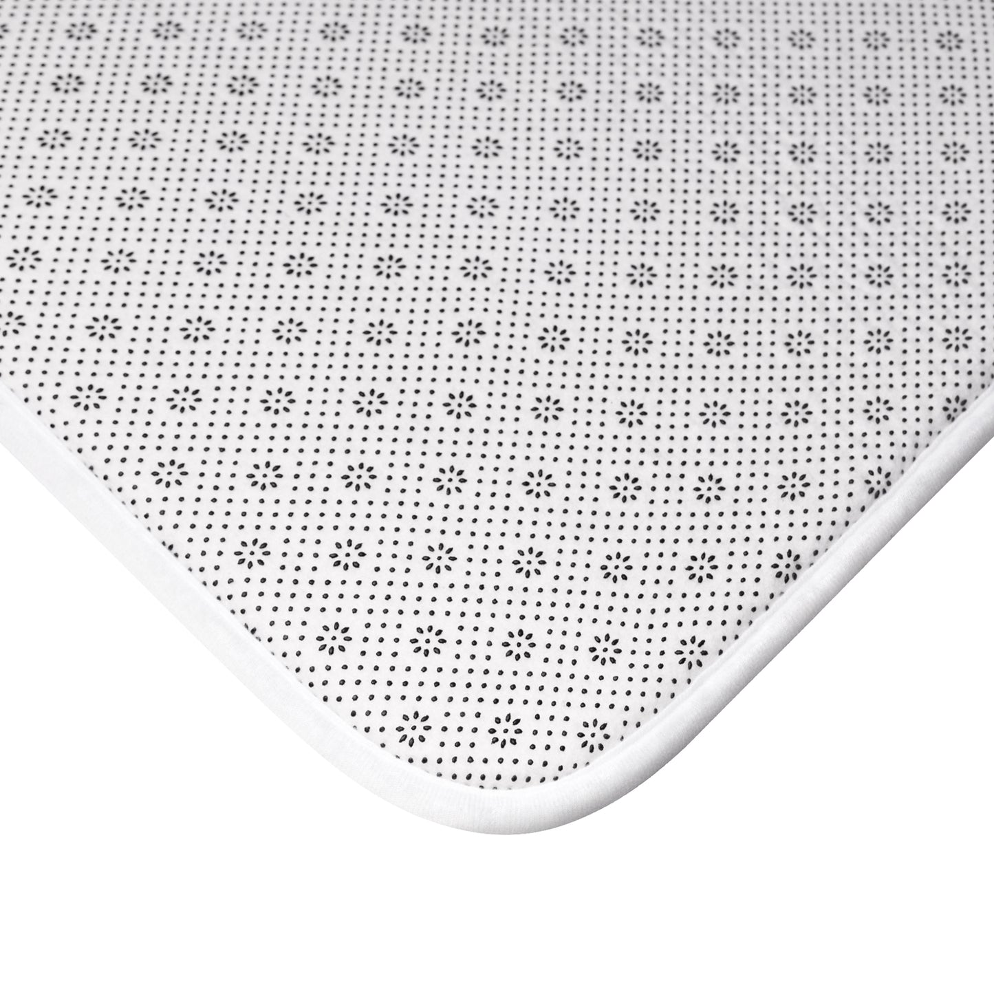 Get Naked Bath Mat — Funny Brown Bathroom Rug with Bold Text